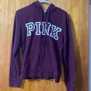 PINK Zip Up Hoodie